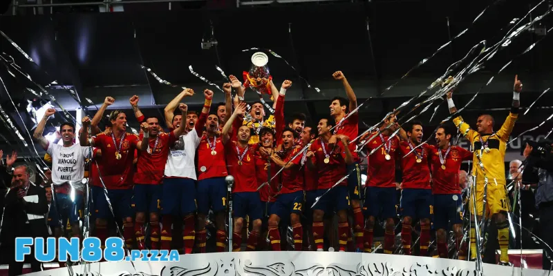 Các Đội Tuyển Vô Địch Euro Nhiều Nhất Đến Năm 2025 2 Đội tuyển Tây Ban Nha